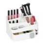 Grima organizators ar atvilktnēm 15x26x21cm., baltā krāsā