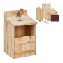 Скворечник 36x22x21см., светло-коричневый