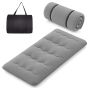 Japāņu futons 90x200cm, pelēkas krāsas