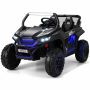 Bērnu elektriskais traktors 118x74x71cm, melnas krāsas