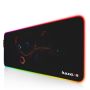 Peles paliktnis Huzaro- Mousepad 2.0 XL RGB melns
