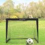 Futbola vārtu komplekts SZQ122B02, 2 gab., melni