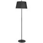 Grīdas lampa Homcom 105x47x190cm, melnas krāsas