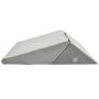 Ergonomiska regulējama spilvens 58x83,5x27cm, pelēkas krāsas