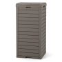 Āra atkritumu tvertne 40x40x86cm, brūnas krāsas