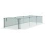 Садовая защитная сетка Outsunny 125x373x62,5 см, зеленая.