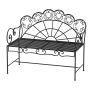 Dārza sols Outsunny 107x55.5x90.5cm, melns