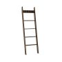 Напольная полка 43x8x148см, коричневого цвета