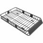 Auto jumta soma Homcom 162x99x16cm, melnā krāsā