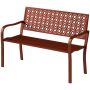 Dārza sols Outsunny 127x63x85cm., sarkans