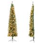 Mākslīgā LED egles 60x210cm, zaļas/baltas krāsas