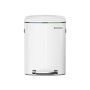 Atkritumu tvertne 40 litri (2 x 20 L) balta