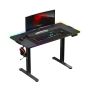Электрический письменный стол Huzaro Hero 8.2 RGB LED, черный