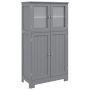Vannas istabas skapis 60x30x109cm, pelēkas krāsas