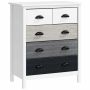 Komoda Homcom 70x38x85cm, dažādās krāsās