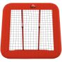 Стена для отражения футбольного мяча Homcom 118x108x120см, красно/черного цвета