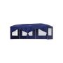 Lapene/paviljons 3x6m, zila