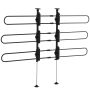 Automašīnas nodalījums suņiem PawHut 150x124cm, melns