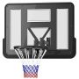 Basketbola dēlis Sportnow 110x23x75cm, melnas krāsas