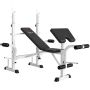 Daudzfunkcionāls trenažieris Homcom 180x134x136cm., balts/melns