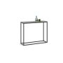 Betona dizaina konsoles galds Console 100x80x30cm, tumši pelēks