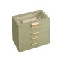 Шкатулка для украшений 15,3x25,1x21,5см., разные цвета