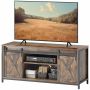 TV galds Homcom 120x40x54cm, brūnas krāsas