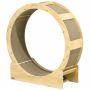 Кошачье беговое колесо/когтеточка PawHut 91x33,5x94см, светло-коричневого цвета
