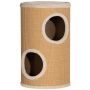 Домик для кошек с когтеточкой PawHut 35x60см, светло-коричневый
