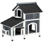 Домик для кошек PawHut 96x65x85,5см, разных цветов