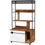 Туалет для кошек-шкаф PawHut 80x48x152см, разных цветов
