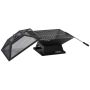 Костровище с искрогасителем Outsunny 45x45x34см, черного цвета