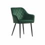 Комплект из 2 обеденных стульев, зеленый