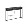 Konsoles galds 25x120x81.1cm, melns