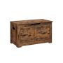 Скамейка для обуви с местом для хранения 40x80x46 см, коричневая