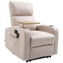Массажное кресло Homcom 77x93x105см, песочного цвета