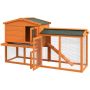 Клетка для мелких животных PawHut 150x45x85см, коричневого цвета