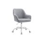Biroja krēsls 62x62x93,5 cm., pelēks/balts