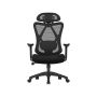 Ergonomisks biroja krēsls OBN063B01, melns