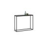 Betona dizaina konsoles galds Console 100x80x30cm, melns