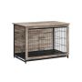 Клетка для собак 98x65x68 см., коричнево-черная