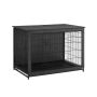 Клетка для собак 112x75x82см., черная