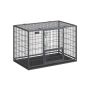 Клетка для собак 122x75,5x80,5см., темно-серая