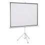 Projicēšanas ekrāns Homcom 171x131cm, baltā krāsā