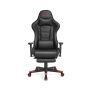 Игровое кресло 70x70x136,5см., черно-красное