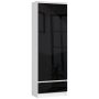 Plaukts-skapis NORE R60 CLP, balts/melns