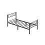 Каркас кровати 208x91,8x86,4см., черный