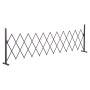 Dekoratīvs žogs Outsunny 300x31x103,5cm., melns