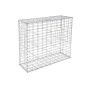 Gabions 100 x 80 x 30 cm. GGB183, sudraba krāsā
