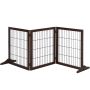 Вольер для собак PawHut 185x36x71см, коричневый